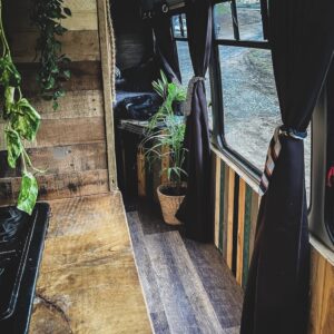 Skoolies built By Nomadic Homes Bus Conversion Team
