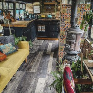 Skoolies built By Nomadic Homes Bus Conversion Team