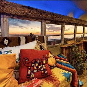 Skoolie done By Nomadic Homes Bus Conversion Team