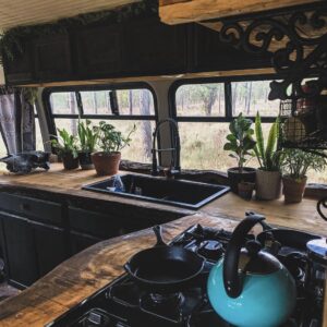 Skoolies built By Nomadic Homes Bus Conversion Team