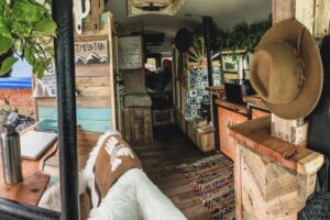 Skoolies built By Nomadic Homes Bus Conversion Team