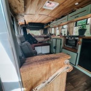 Skoolies built By Nomadic Homes Bus Conversion Team